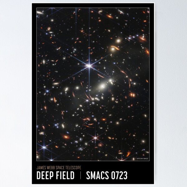 Item preview, James Webb - Deep Field SMACS 0723 designed and sold by Locktavia.