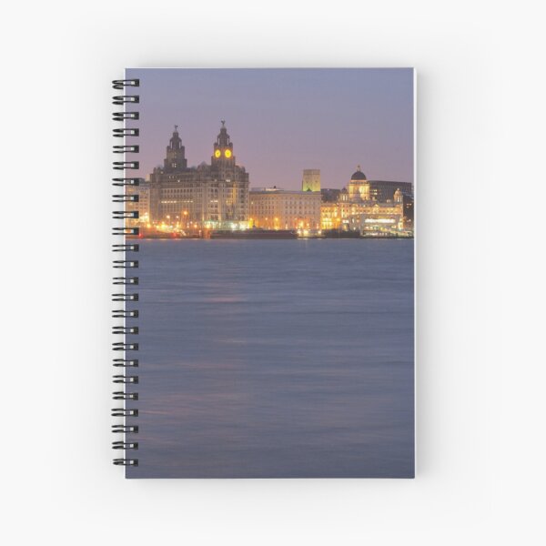 Liverpool Waterfront Spiral Notebook