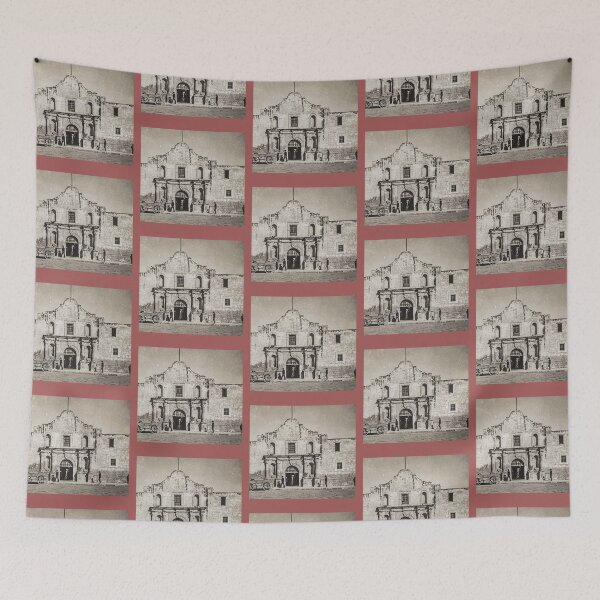 Item preview, The Alamo, San Antonio, Texas designed and sold by lobodelnoir.