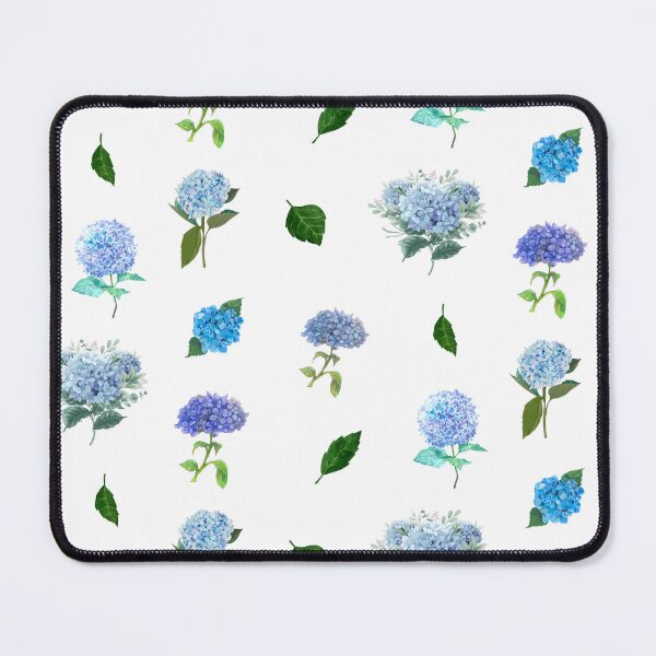 Item preview, Blue Hydrangea Flowers and Leaves designed and sold by silviaol.