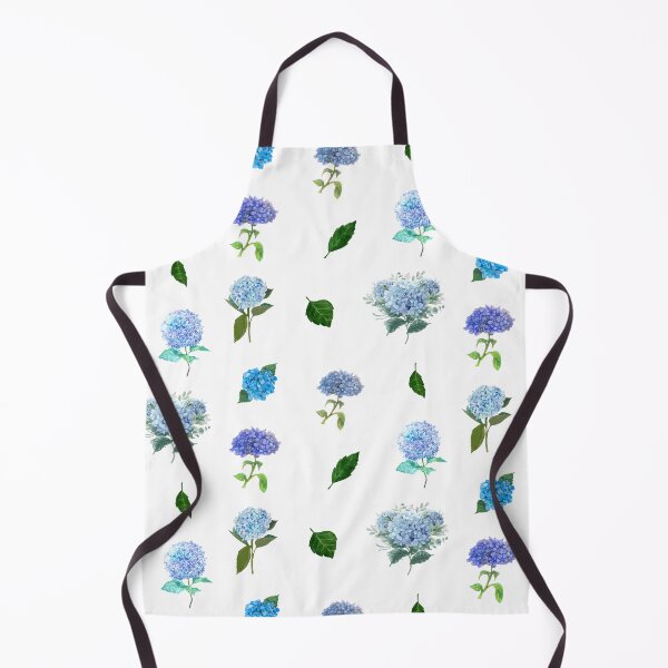 Item preview, Blue Hydrangea Flowers and Leaves designed and sold by silviaol.
