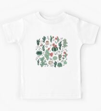 Succulent pattern Kids Tee