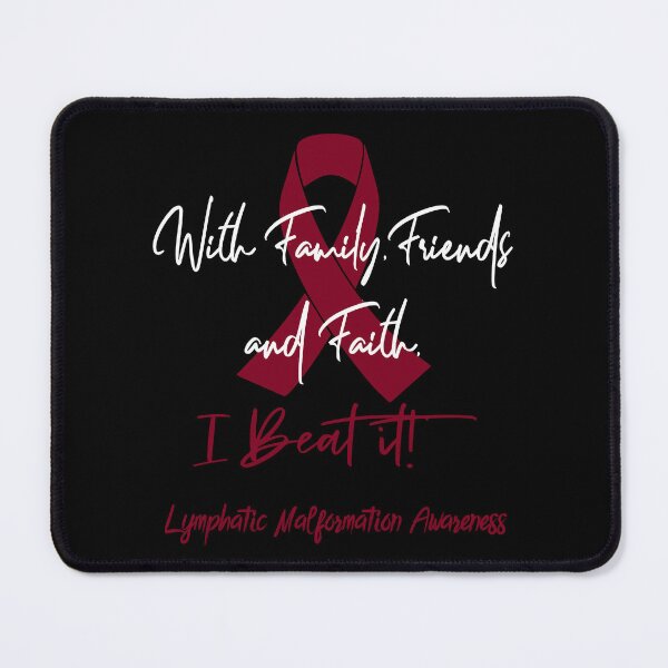 Item preview, Lymphatic Malformation Warrior - With Family, Friends, and Faith - I BEAT IT! designed and sold by Robbsyn.