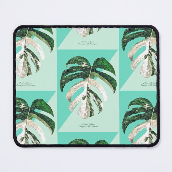 Item preview, Monstera Deliciosa Albo Variegata Aquamarine designed and sold by The Chookies.