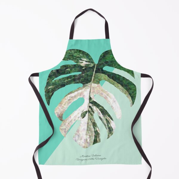 Item preview, Monstera Deliciosa Albo Variegata Aquamarine designed and sold by The Chookies.