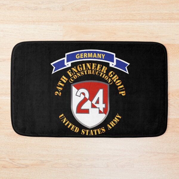Item preview, Army  - 24th Engineer Group (Construction) - 1954 - 1972 w Germany Tab X 300 designed and sold by Military Insignia Products.