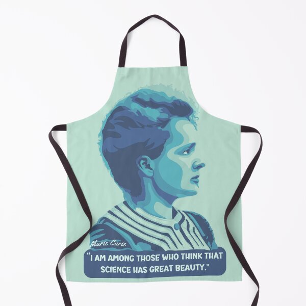 Item preview, Marie Curie Portrait and Quote designed and sold by Unhinged Heather.