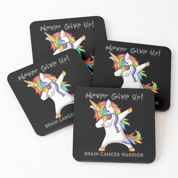 Item preview, Brain Cancer Warrior - Never Give Up! - Support Brain Cancer Warrior Gifts designed and sold by whlrcheryl.
