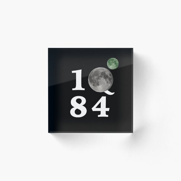 1Q84 Acrylic Block