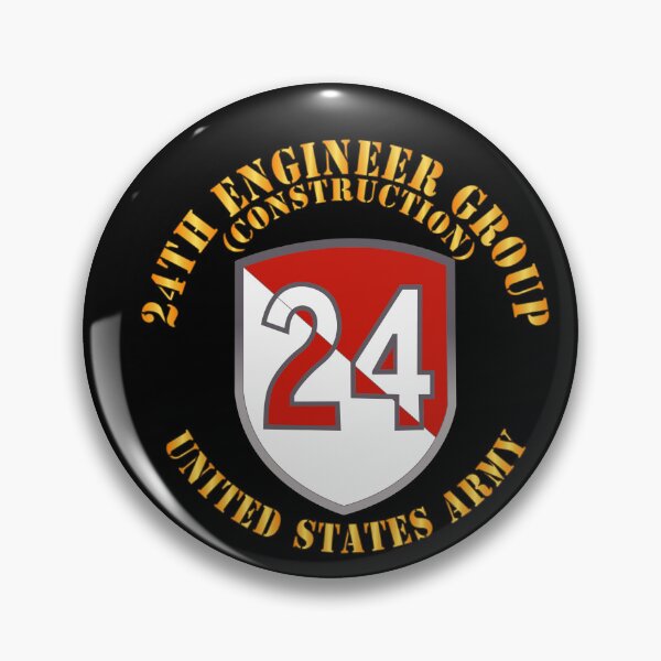 Item preview, Army  - 24th Engineer Group (Construction) - 1954 - 1972 X 300 designed and sold by Military Insignia Products.