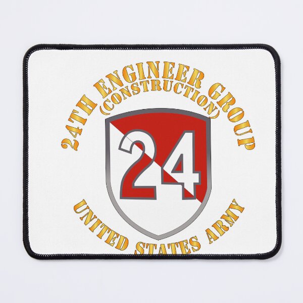 Item preview, Army  - 24th Engineer Group (Construction) - 1954 - 1972 X 300 designed and sold by Military Insignia Products.