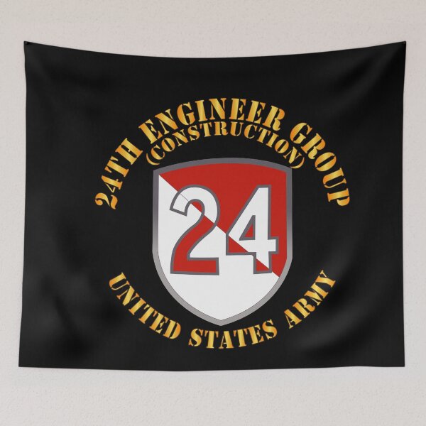 Item preview, Army  - 24th Engineer Group (Construction) - 1954 - 1972 X 300 designed and sold by Military Insignia Products.