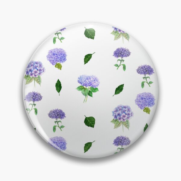 Item preview, Purple Hydrangea Flowers and Leaves designed and sold by silviaol.