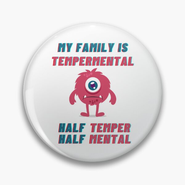 Item preview, temperamental designed and sold by MultiversiTee.