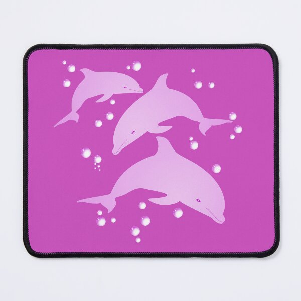 Item preview, Pink Dolphins designed and sold by Delfyn Studios.