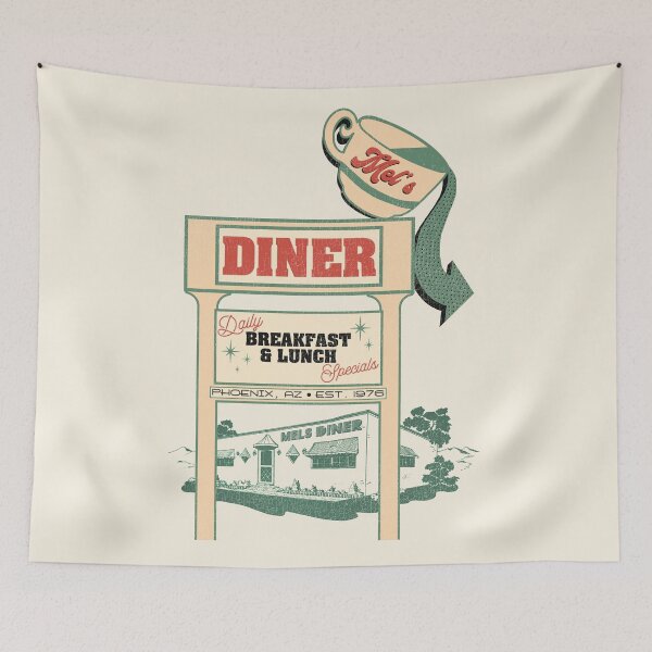 Item preview, Mel's Diner designed and sold by ourkid.