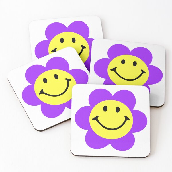 Item preview, purple happy flower designed and sold by Morgancreations.