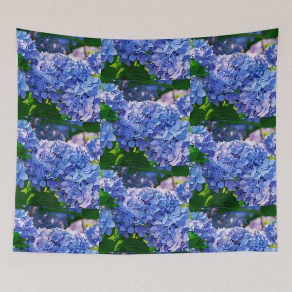 Item preview, Vibrant Blue Hydrangea Flowers  designed and sold by silviaol.