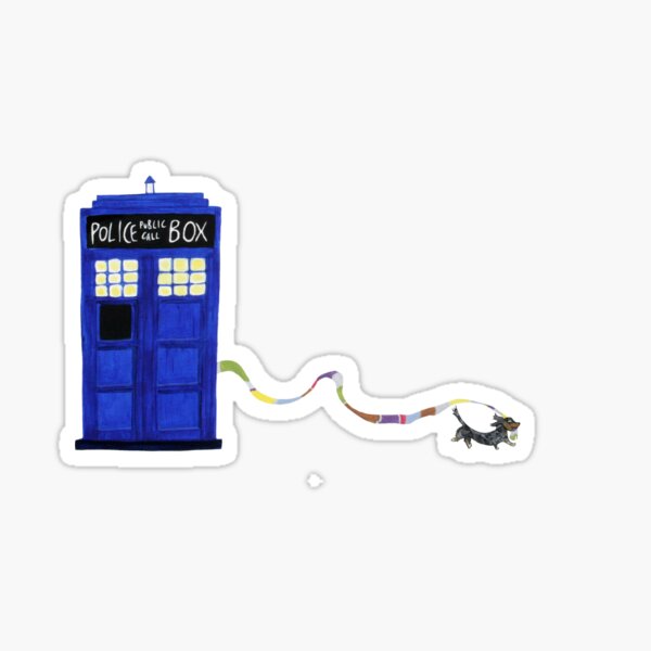 Item preview, The Dachshunds Have the Phone Box designed and sold by burritomadness.