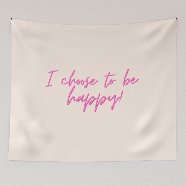 Item preview, I choose to be happy! designed and sold by Pea Fitness.