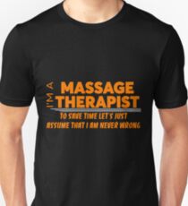 MASSAGE THERAPIST Unisex T-Shirt