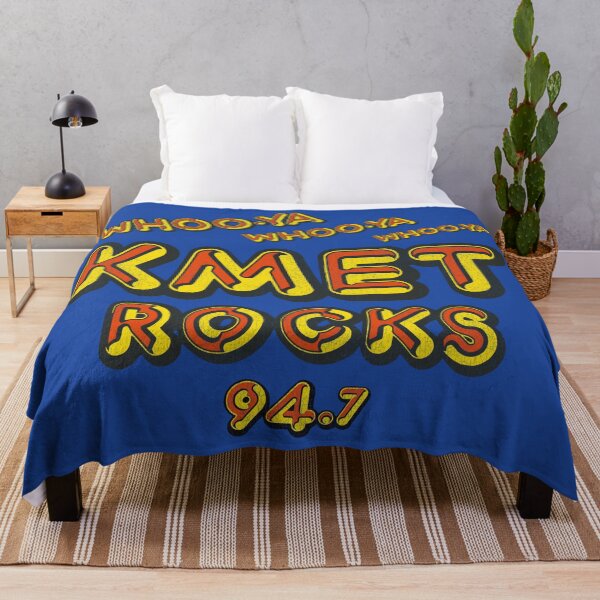 Item preview, KMET Rocks the Valley Retro Defunct LA Radio Station designed and sold by ourkid.