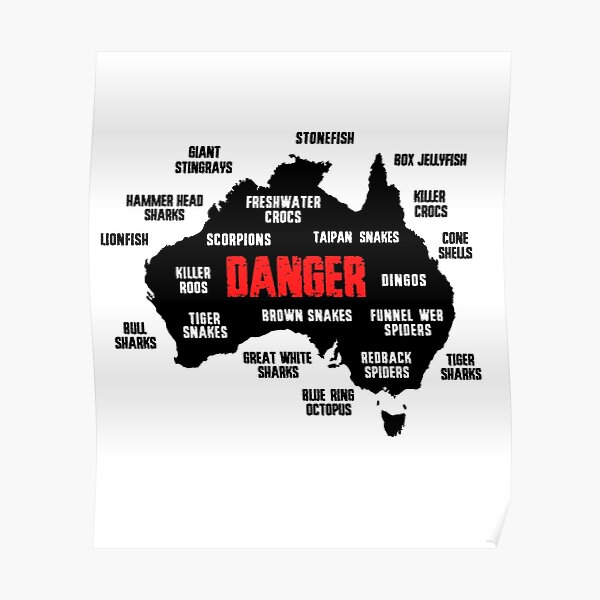 Australian Dangerous Animals | Map of Australia | Australian Dangerous Animals | Map of Australia |