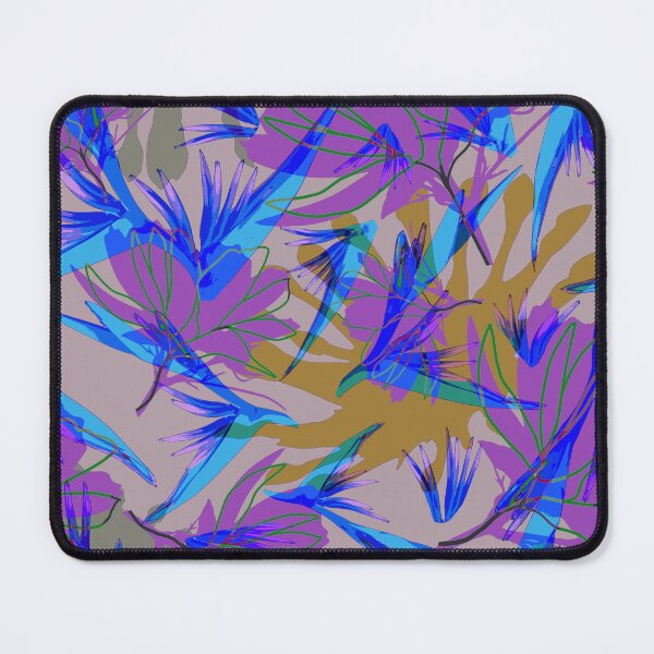 Item preview, Bird of Paradise Floral designed and sold by Dora Yvonne Textiles.