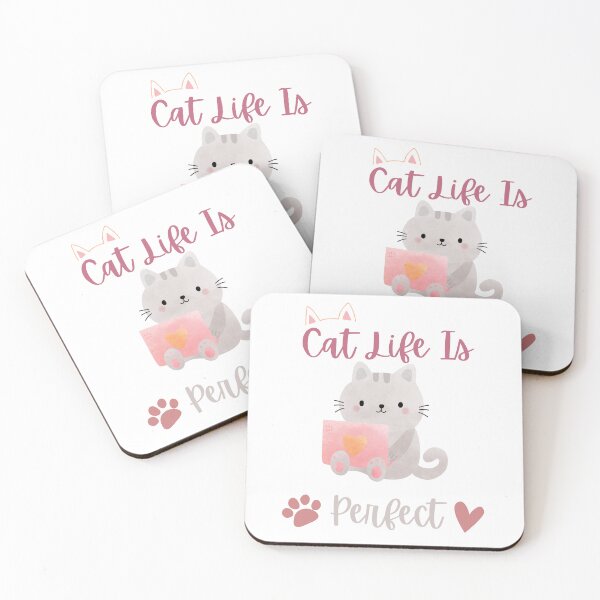 Item preview, Cat Life Is Perfect designed and sold by LunaticArtWork.