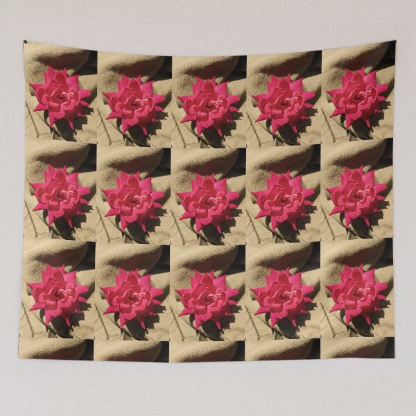 Item preview, Pink Flower on Olive Drab designed and sold by arfff.
