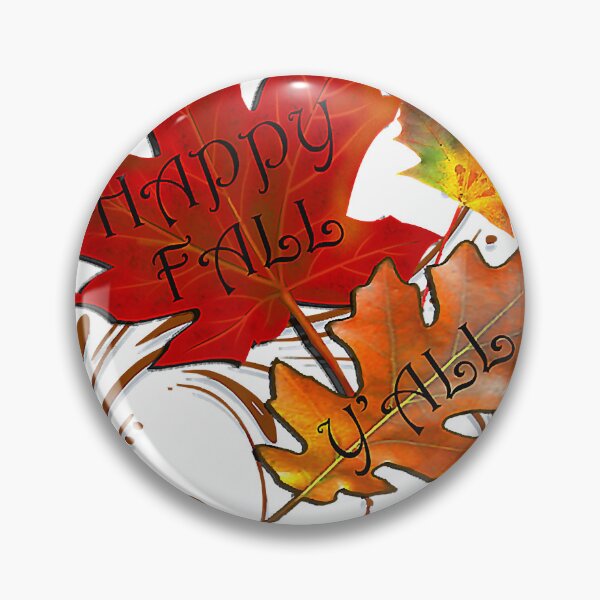 Item preview, Fall Quote Happy Fall Y'all Cute designed and sold by WILLHOSKINSHOP.