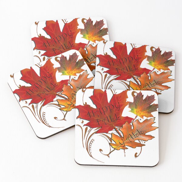 Item preview, Fall Quote Happy Fall Y'all Cute designed and sold by WILLHOSKINSHOP.