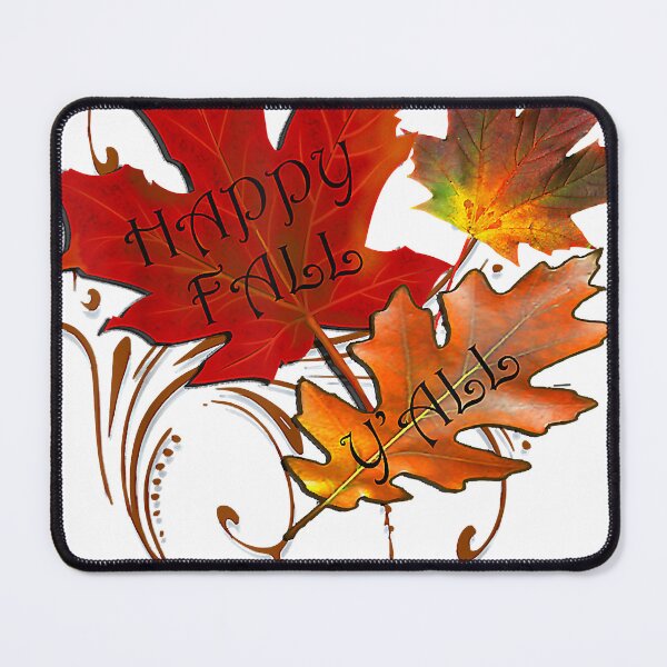 Item preview, Fall Quote Happy Fall Y'all Cute designed and sold by WILLHOSKINSHOP.