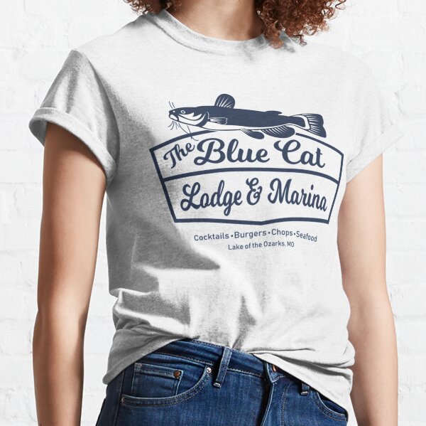 Blue Cat Lodge Adult Unisex T-Shirt