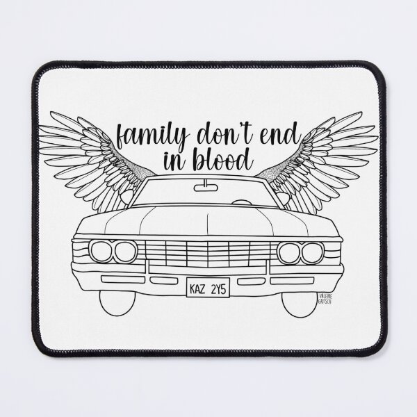 Item preview, Family Don't End in Blood designed and sold by spottedhound.