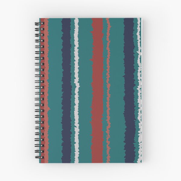 Item preview, Wavy Retro Jewel Stripes Pattern designed and sold by CaffeinatedVibe.