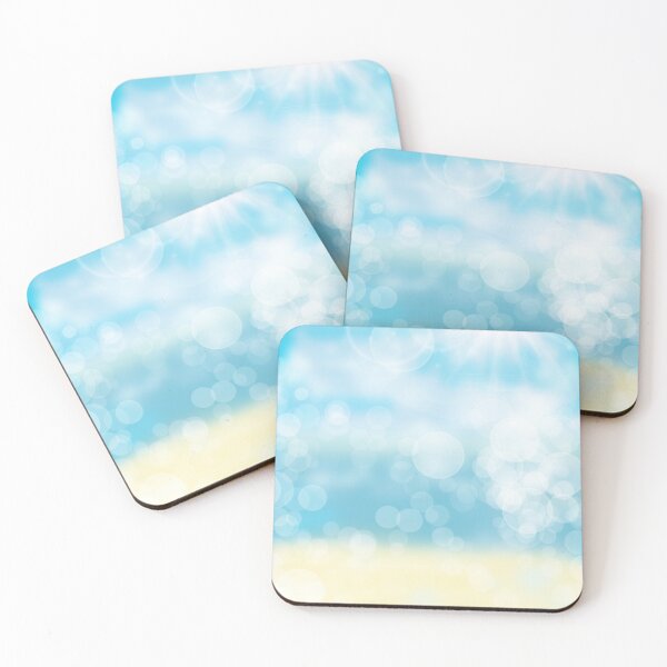 Item preview, Bokeh Beach Summer Sun Wellness designed and sold by livianasgifts.