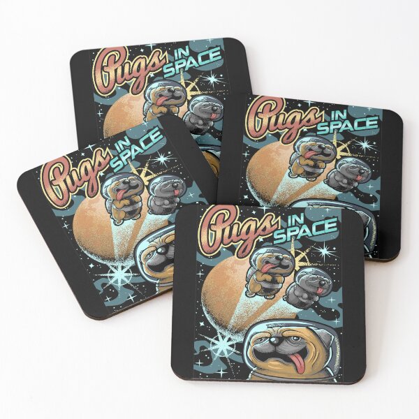 Item preview, Pugs in Space designed and sold by wuhu.