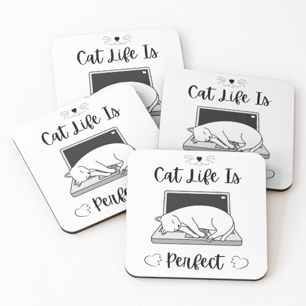 Item preview, Cat Life Is Perfect designed and sold by LunaticArtWork.