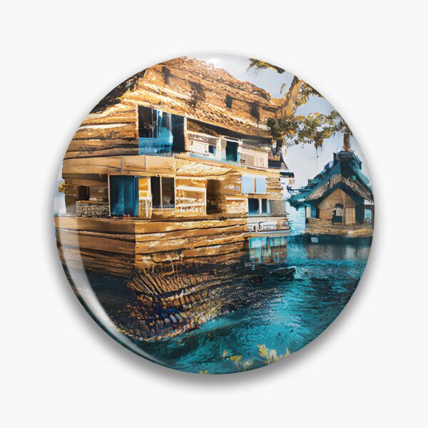 Item preview, Floating ocean house designed and sold by fizzribbit.