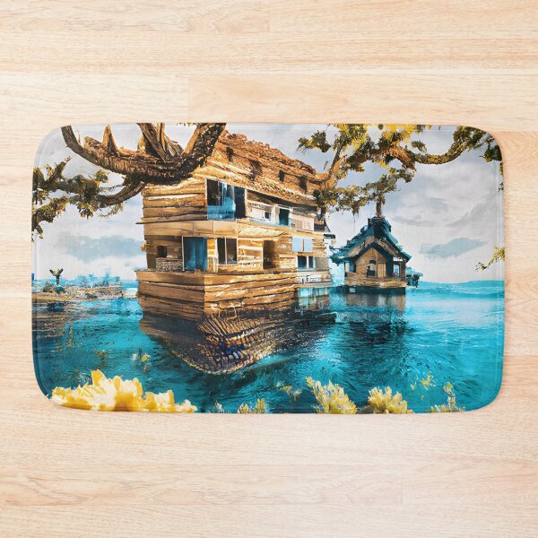 Item preview, Floating ocean house designed and sold by fizzribbit.