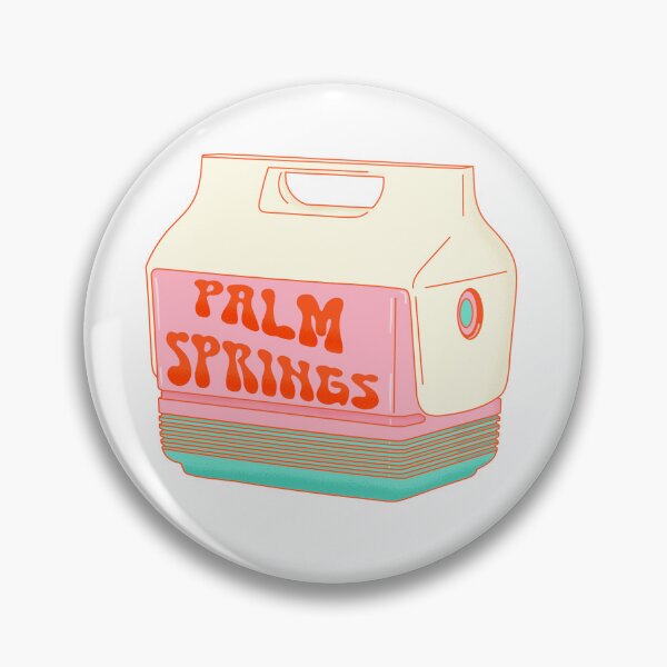 Item preview, Palm Springs California Retro Cooler designed and sold by Heather Clauson.