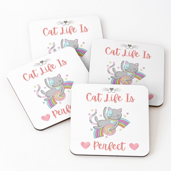 Item preview, Cat Life Is Perfect designed and sold by LunaticArtWork.