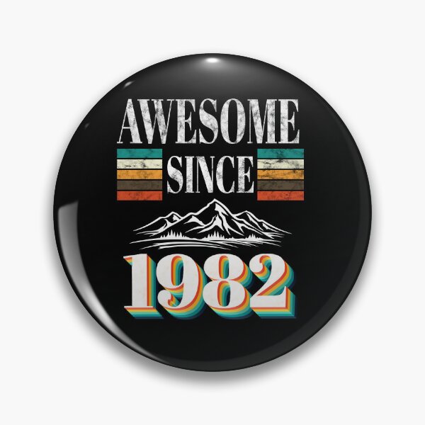 Item preview, Awesome Since 1982, 40th Birthday  designed and sold by hadkhanong.