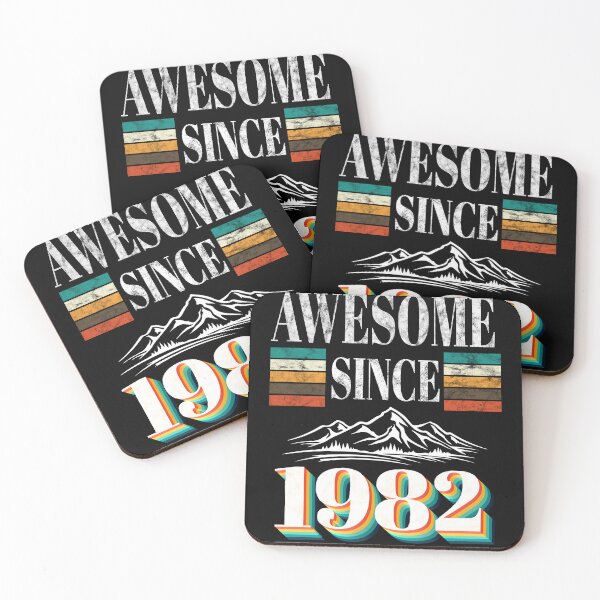 Item preview, Awesome Since 1982, 40th Birthday  designed and sold by hadkhanong.