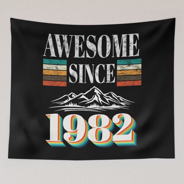 Item preview, Awesome Since 1982, 40th Birthday  designed and sold by hadkhanong.