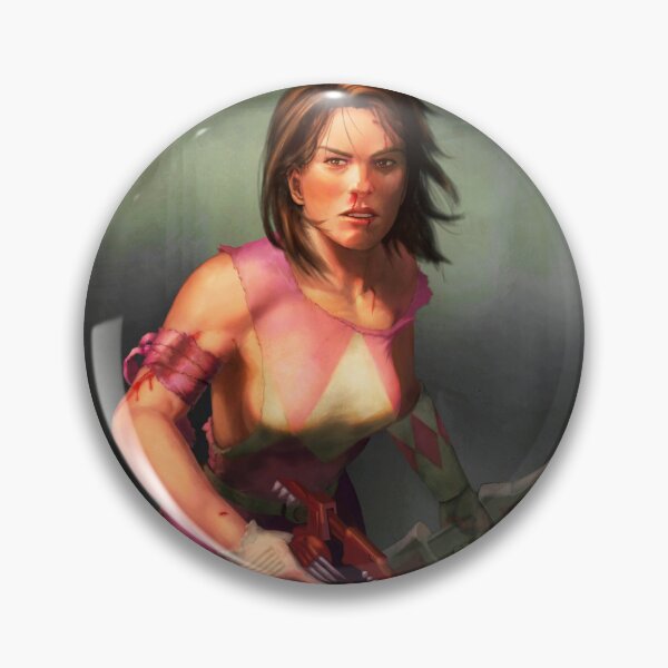 Item preview, Battle Damaged Pink Ranger | MMPR | Kimberly Hart Fighting designed and sold by Sevensigma.