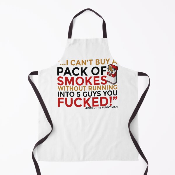 Item preview, ...I cant buy a pack of smokes without running into 5 guys you fucked! Rocco, The Funny Man - The Boondock Saints designed and sold by Sticker Up.