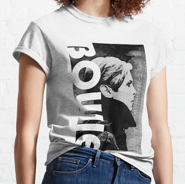 Regalos de cumpleaños Tanque de perfil bajo de David Bowie Fotografía vintage Camiseta clásica