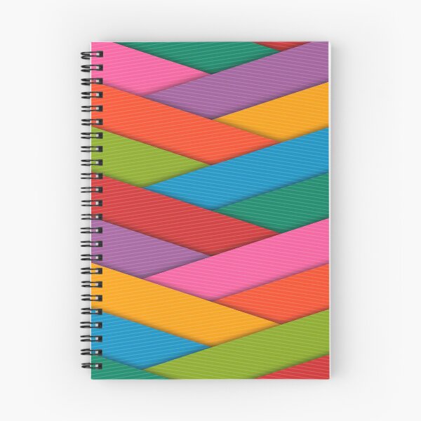Item preview, Abstract Colorful Decorative 3D Striped Pattern designed and sold by livianasgifts.